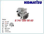 Стартер Komatsu 3d67,  pc14 16285-63012